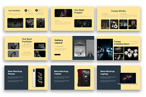 ToneyBusiness PowerPoint Template