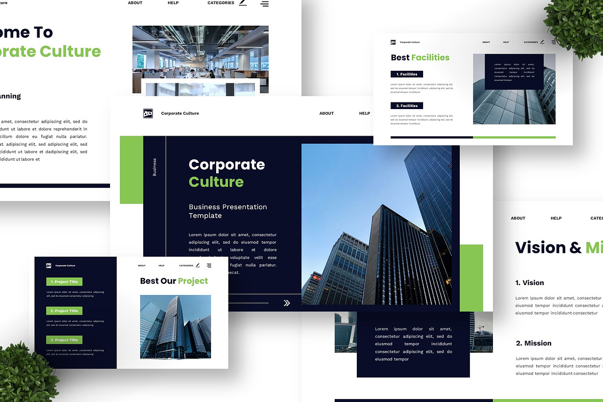 Corporate Culture - Business PPT preview 3