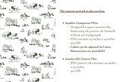 South Dakota Toile de Jouy Pattern, a Pattern Graphic by Hughes Studio (Thumbnail 6 of 8)