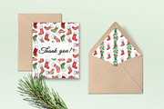 Watercolor Christmas Stocking Set, a Seasonal Illustration by SvetaArtStore (Thumbnail 10 of 10)