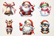 Jolly & Bright Christmas Cuties Pngs, an Illustration by RobertsArt (Thumbnail 4 of 7)