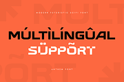 ANTHEM - Modern Futuristic Font, a Sans Serif Font by Hamz Studio (Thumbnail 3 of 8)