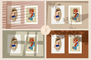 Trendy Shadow Photo Overlays, a Texture Graphic by NassyArt (Thumbnail 2 of 5)