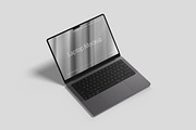 Laptop Mockup, a Mac Mockup by Lxadesign (Thumbnail 2 of 9)