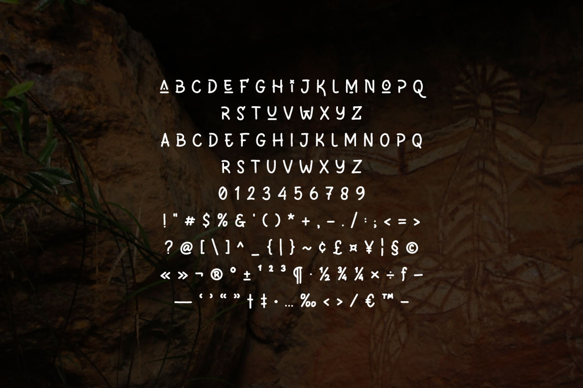 Herkomina - Handwritten Decorative, a Sans Serif Font by Mightyfire (Photo 4 of 4)
