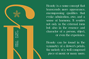 Varelle – Art Nouveau Font, a Serif Font by Craft Supply Co. (Thumbnail 4 of 8)