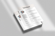 CV Resume Design, a Resume Template by Graphic Template (Thumbnail 4 of 4)