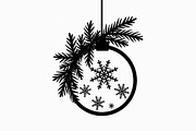 Christmas Laser Cut Ornament Bundle, a Graphic by musafir_fashion (Thumbnail 14 of 16)