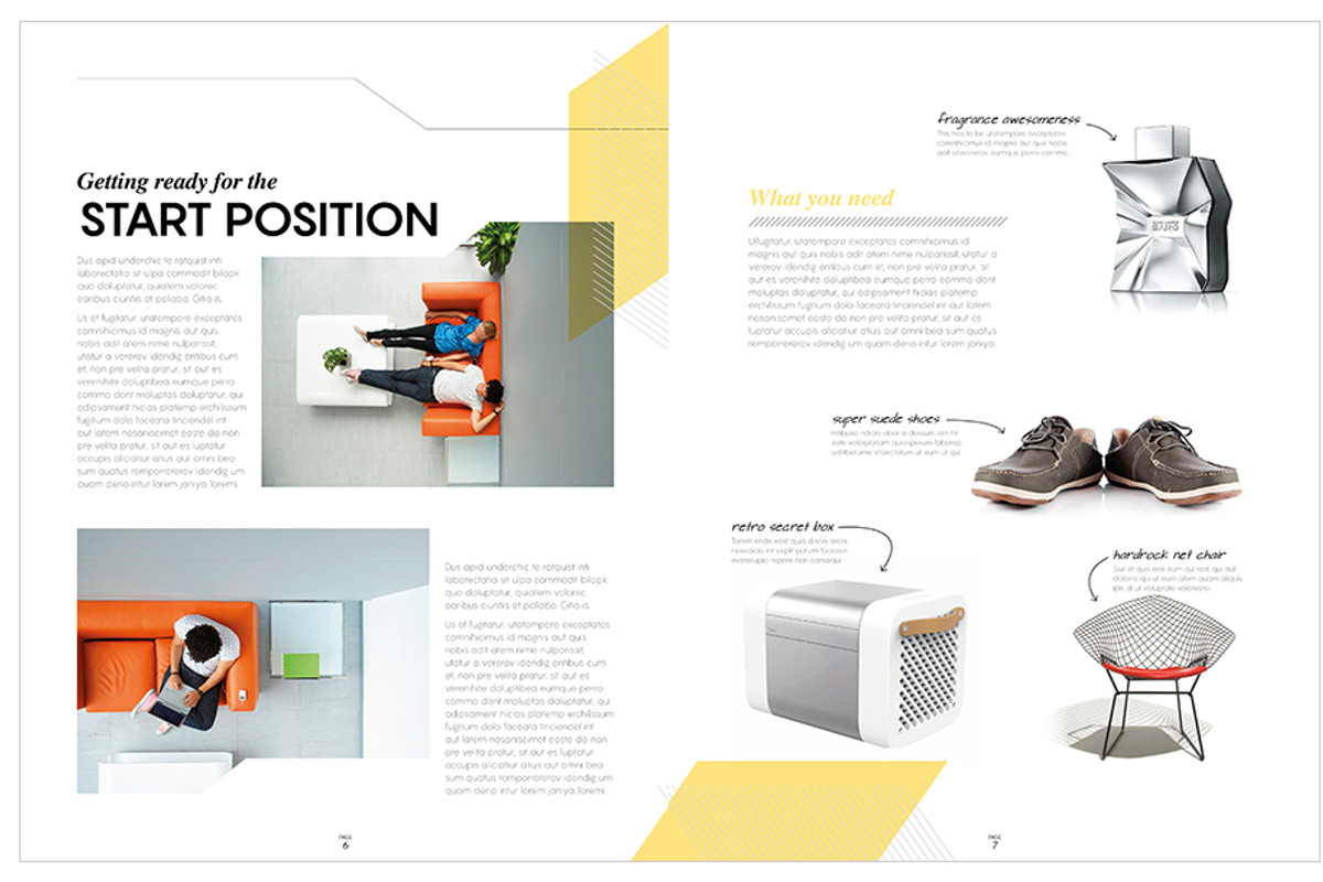 Magazine Template InDesign 09, a Magazine Template by Love Graphic Design (Photo 12 of 28)