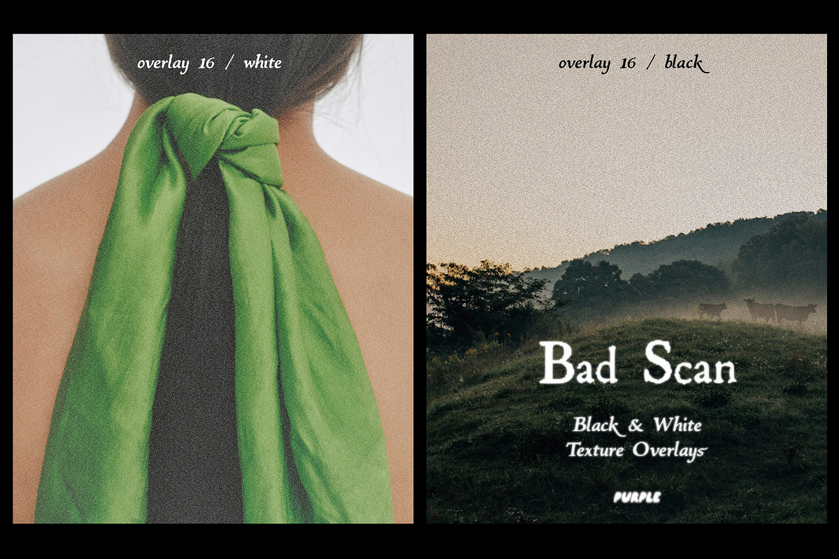 Bad Scan: Black & White Overlays, a Texture Graphic by Purple (Photo 5 of 21)
