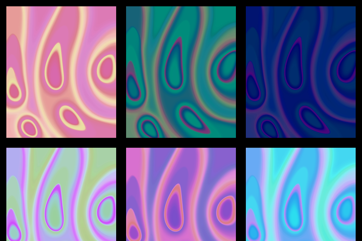 Quirky shapes and gradients, an Object Graphic by Fox's Monday (Photo 10 of 13)