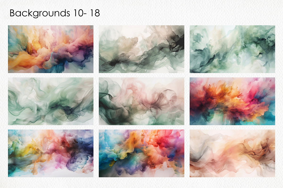 Abstract Liquid Backgrounds - Pastel, a Background Graphic by ArtIrisArt (Photo 4 of 13)