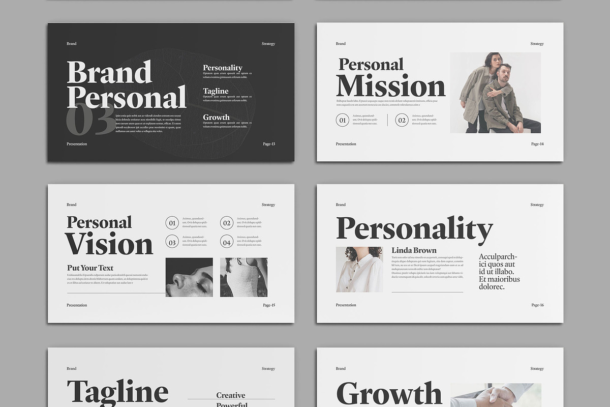 Brand Strategy Presentation Template preview 5