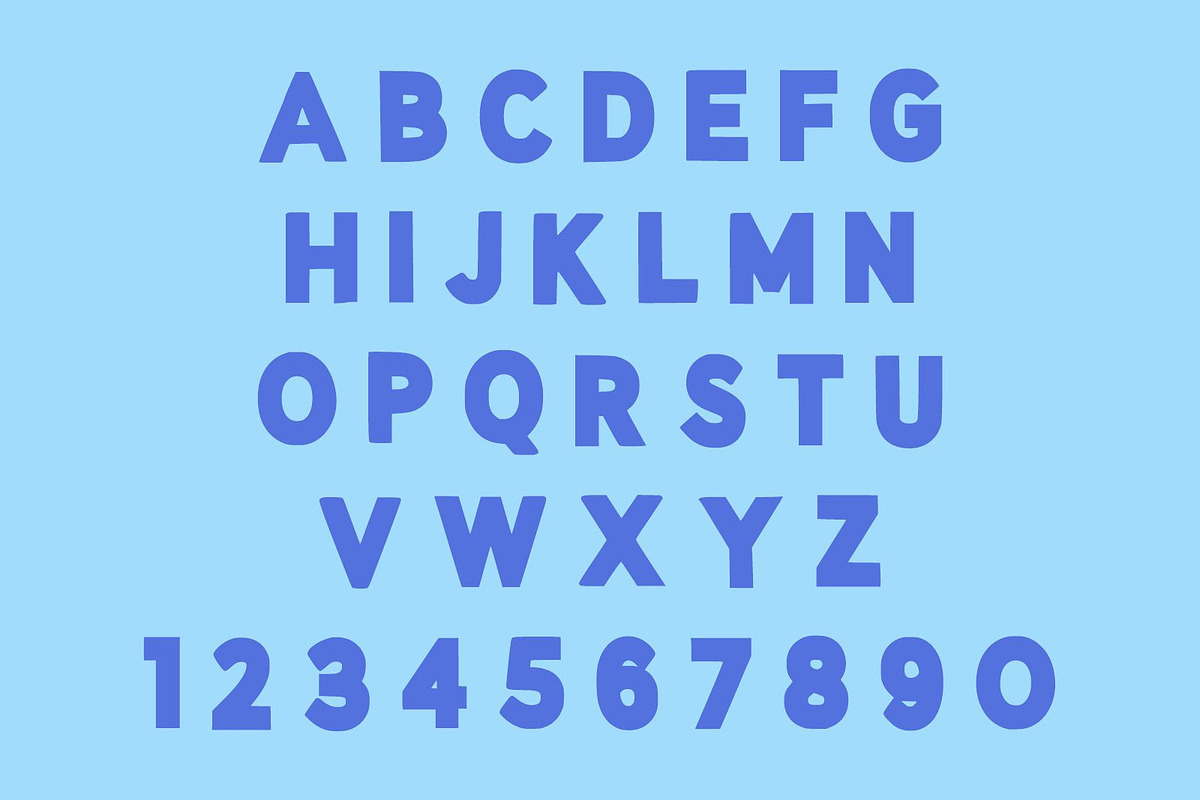 Bold Crush – Playful Comic Font, a Sans Serif Font by Fourteen Letter (Photo 5 of 6)