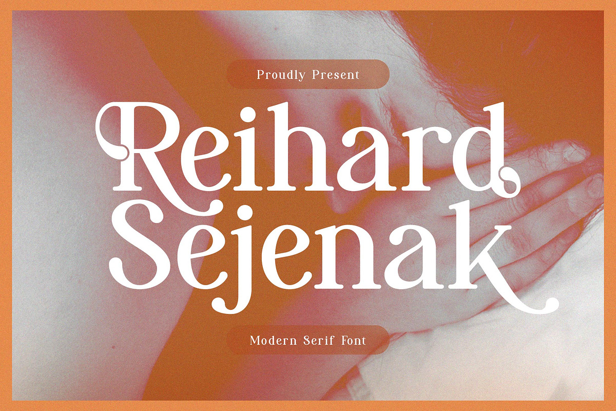Reihard Sejenak | Modern Serif, a Serif Font by Denustudios (Photo 1 of 13)