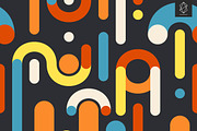 Geometric brevity seamless patterns, a Pattern Graphic by Yury Velikanov (Thumbnail 11 of 11)