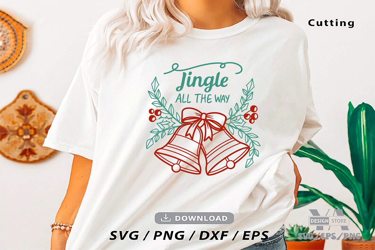 Christmas Frame Hand-drawn SVG Bundl, an Illustration by Ya_ Design Store (Photo 2 of 11)