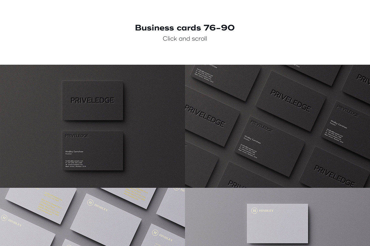 Business Card Logo Template Bundle, a Product Mockup by FoundImages (Photo 9 of 163)