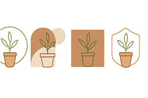 Elegant plant illustrations in, an Illustration by ZinetroN