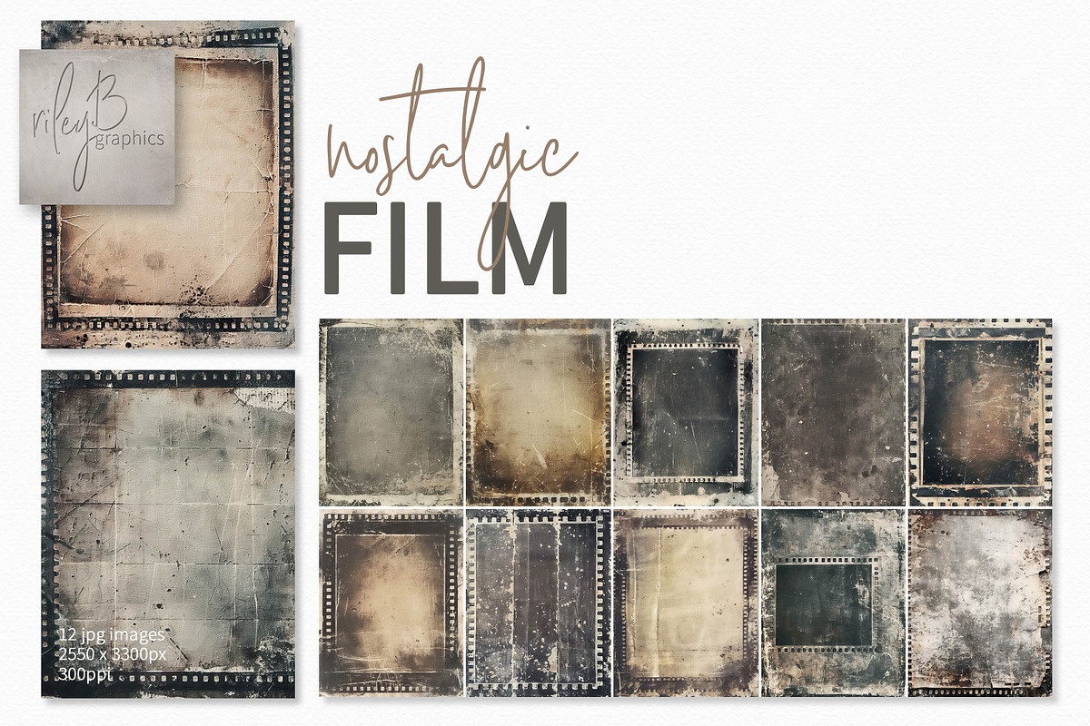 Nostalgic Film, a Decorative Illustration by rileyBgraphics (Photo 1 of 5)