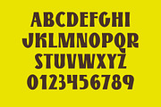 Yolked, a Hank Makes Font, a Font by Hank Makes (Thumbnail 4 of 4)