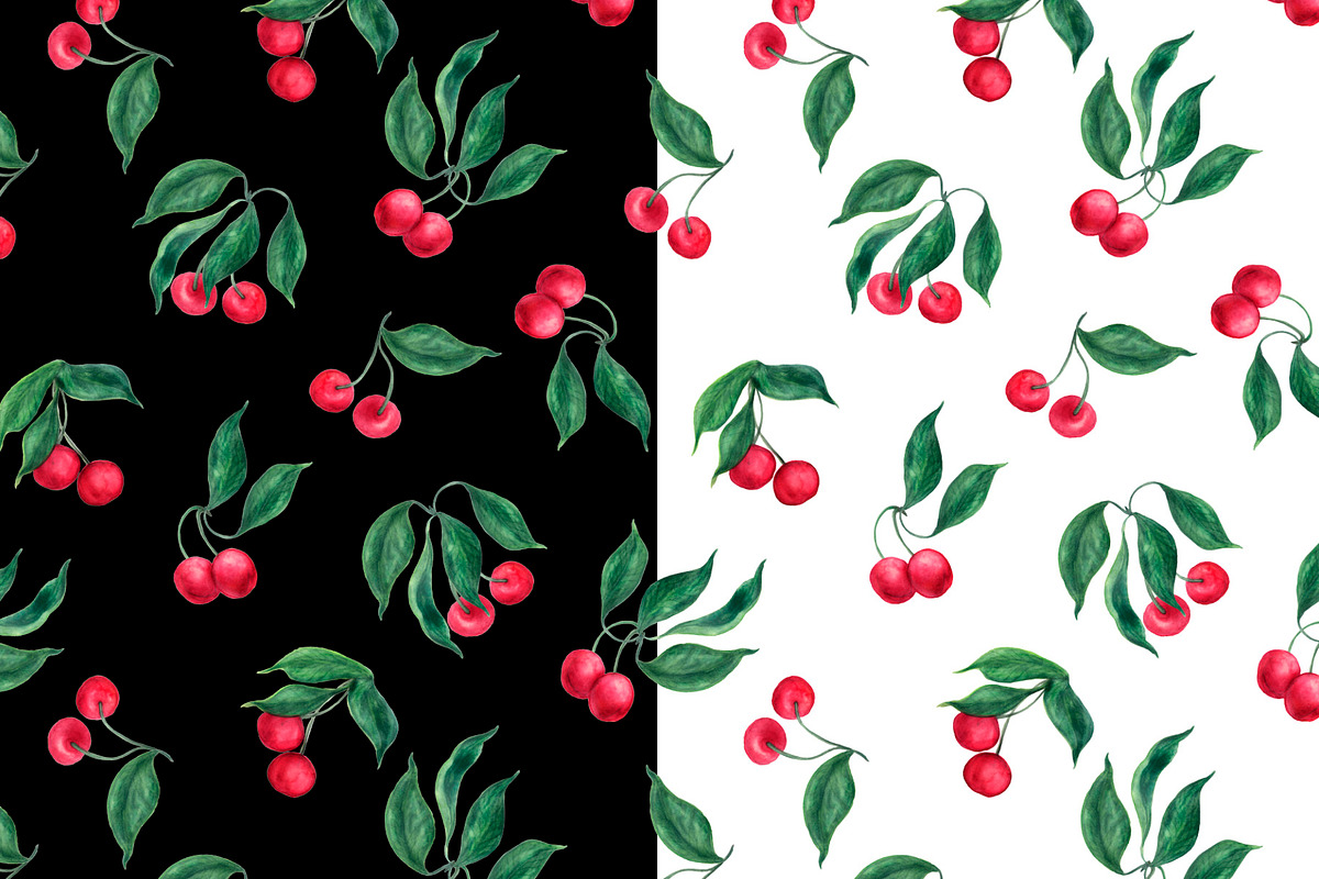 Cherry-berry, a Pattern Graphic by ramika (Photo 2 of 3)