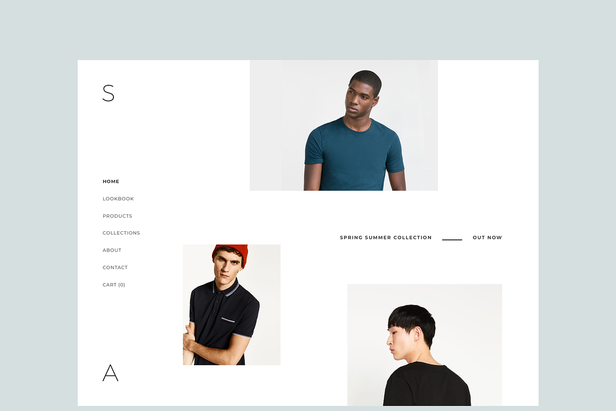 Minimal Fashion Store Web Template, an UI Kit Template by O N N O (Photo 3 of 7)