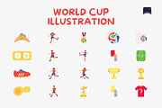 World Cup Football Illustration Set, a Sport Illustration by Claymoon Lab (Thumbnail 3 of 4)
