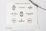 Gingerbread Font Duo + 9 Logos, a Script Font by Inky Jar Design Studio (Thumbnail 4 of 11)