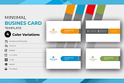 Minimal Business Card Bundle, a Business Card Template by designSultan (Thumbnail 1 of 6)