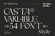Casta – Display Sans Serif Font, a Sans Serif Font by Dirtyline Studio (Thumbnail 2 of 23)