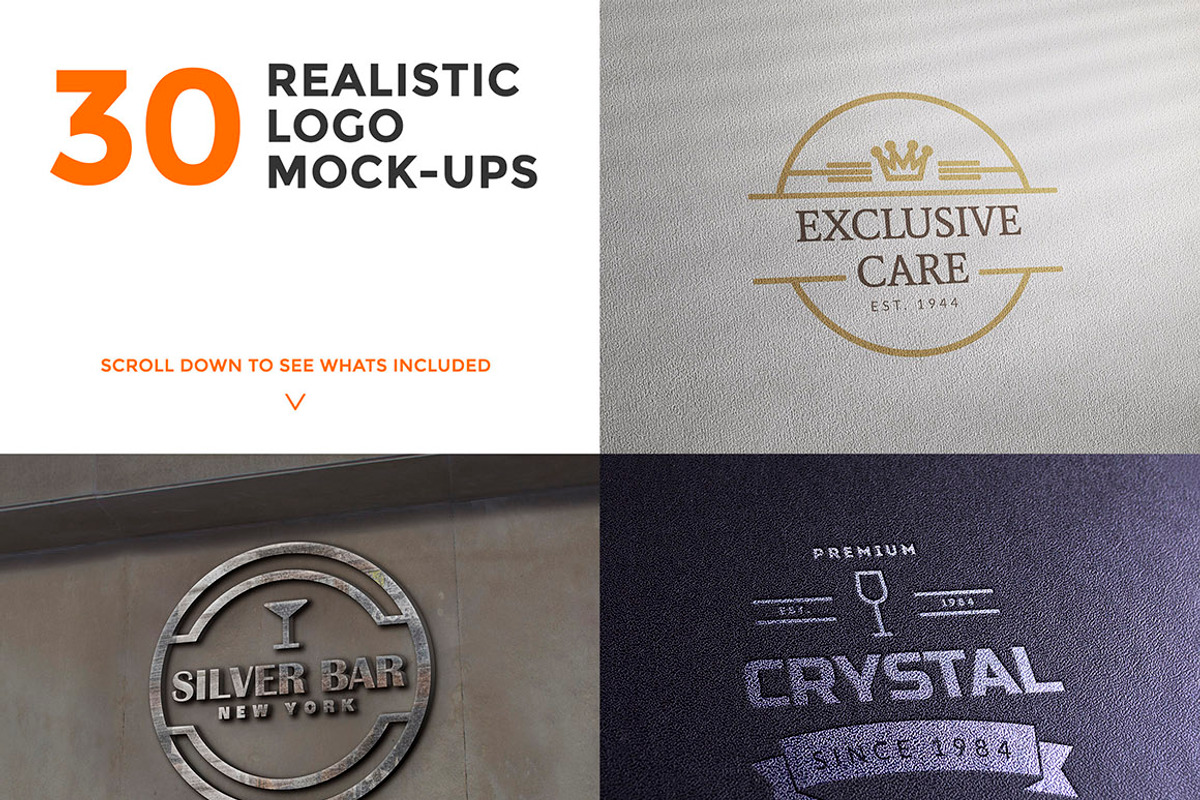 Logo Mock ups - Big pack, a Product Mockup by All Design Store (Photo 2 of 3)