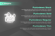 Puntodewa, a Sans Serif Font by twinstd (Thumbnail 3 of 13)