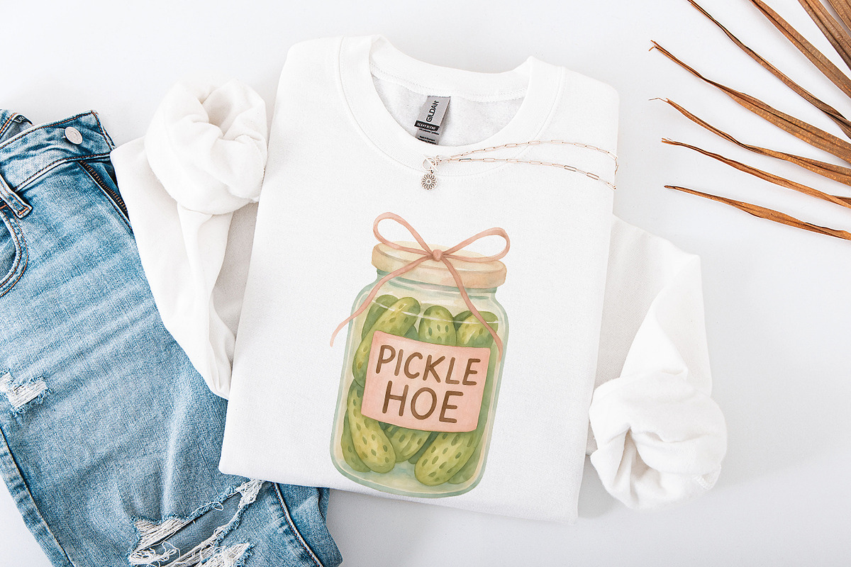Pickle Hoe PNG, Cute Sticker, an Illustration by SharpMarketplace (Photo 4 of 9)