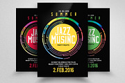 Jazz Flyer & Poster Template, a Flyer Template by Business Flyers (Thumbnail 1 of 3)