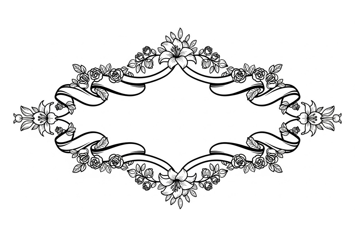 Elegant Floral Frame Vector Bundle, an Illustration by Gfx_Store (Photo 31 of 31)