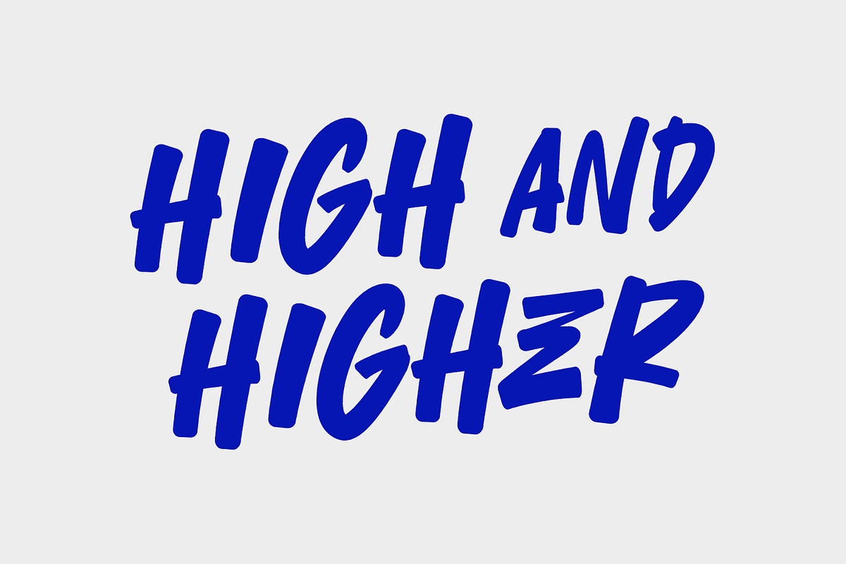 Tesion Gear Bold Streetwear Marker, a Handwritten Font by Maulana Creative (Photo 2 of 7)