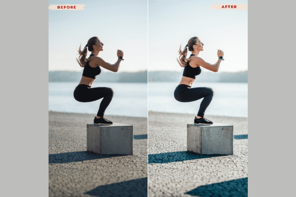 FITNESS Mobile Lightroom Presets, an Action Add-On by 123PRESETS.COM (Photo 4 of 9)