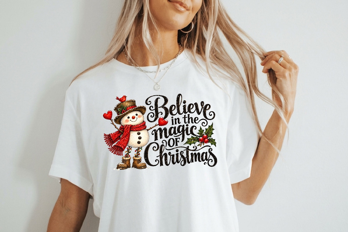 Believe In The Magic Of Christmas, a Seasonal Illustration by Craft Nest (Photo 2 of 6)