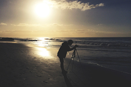 Photographer With Camera On A Beach preview 6