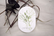 Light green, Greenery watercolor, a Texture Illustration by ollalya (Thumbnail 5 of 17)