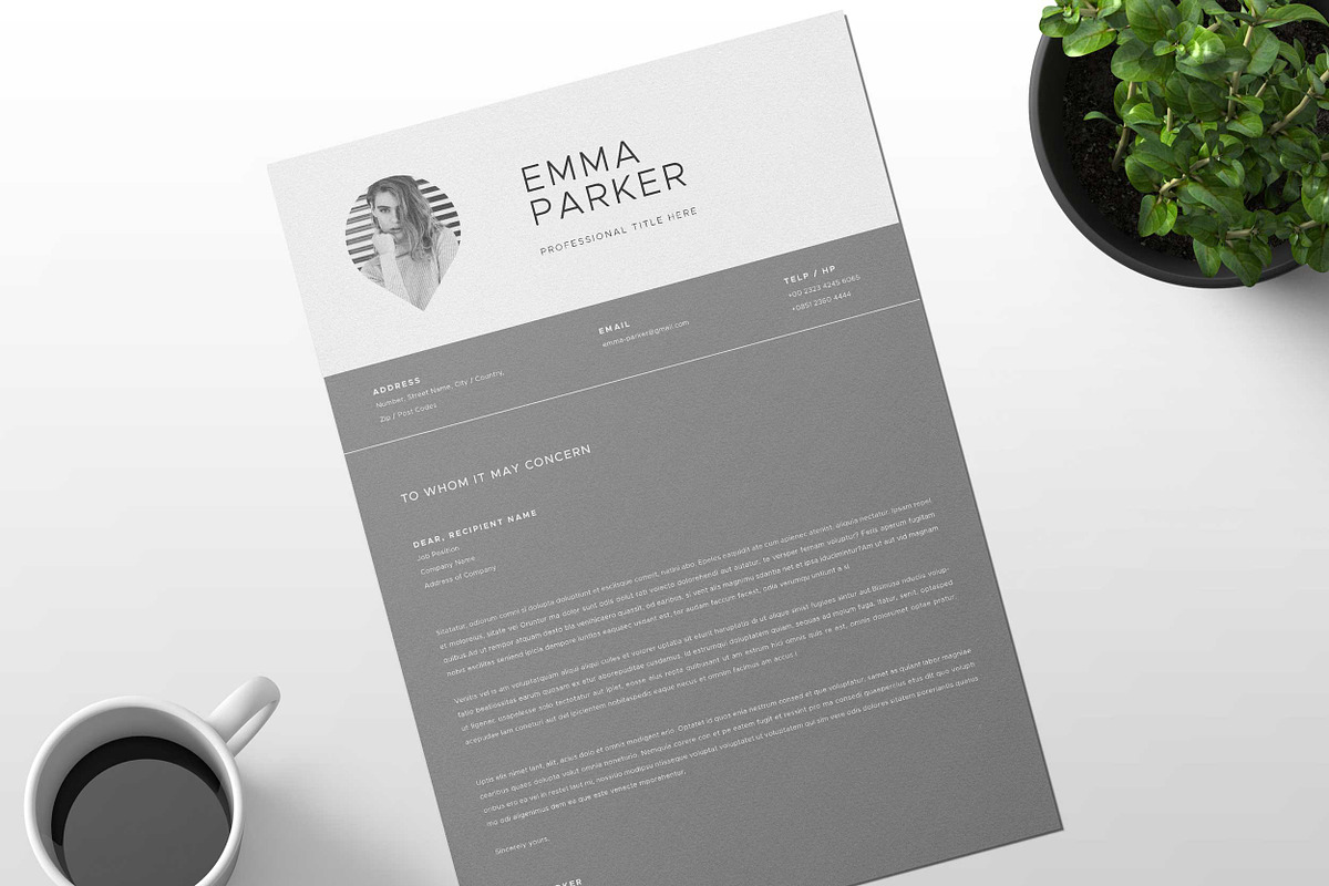 Resume Template, a Resume Template by Peunayah (Photo 3 of 4)