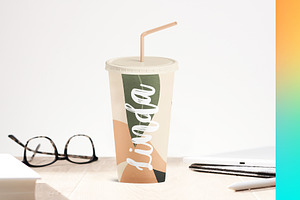 Cups With Straws 13x Mock-ups