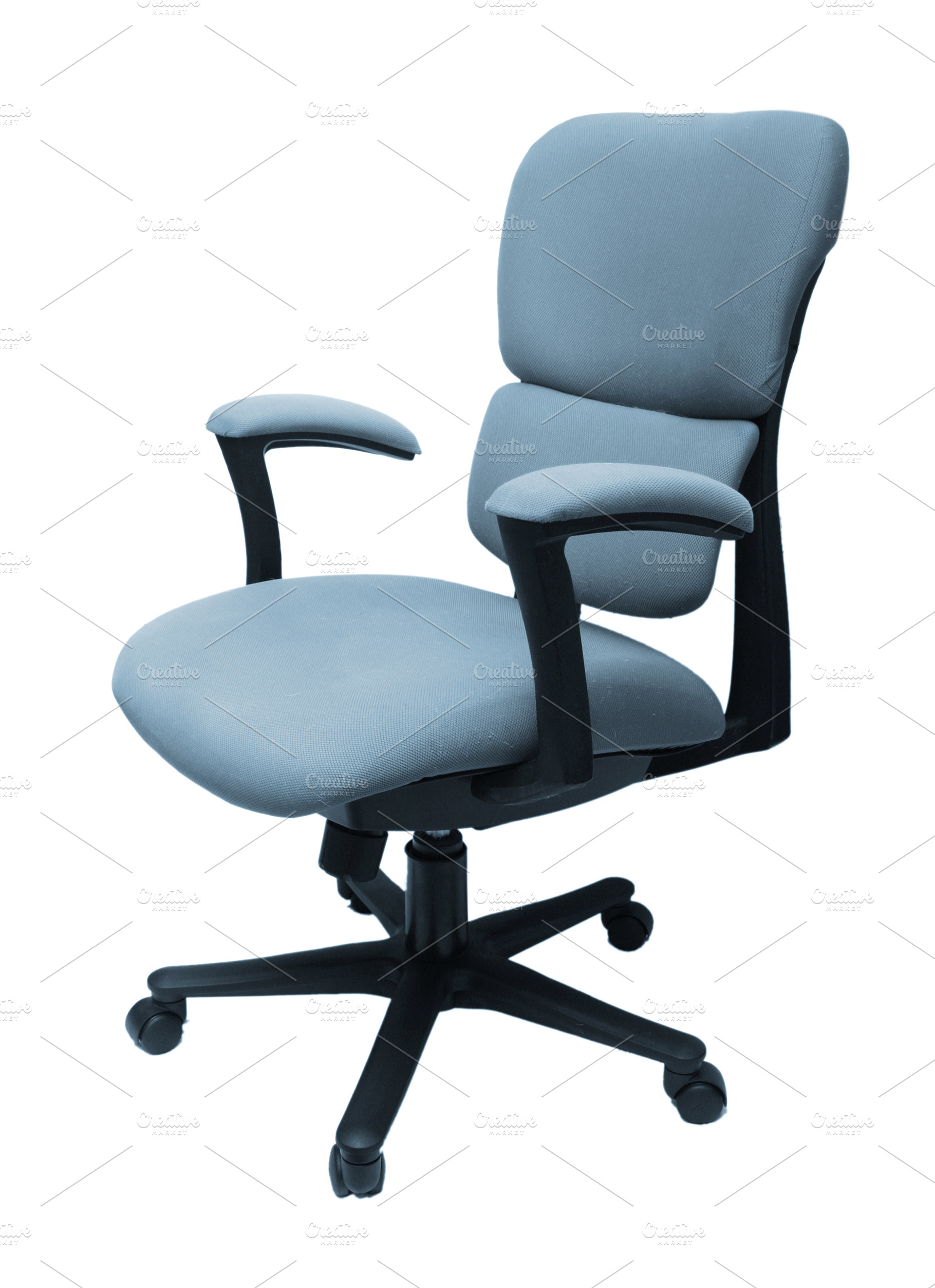 Office chair isolated, a Photo by saiko3p