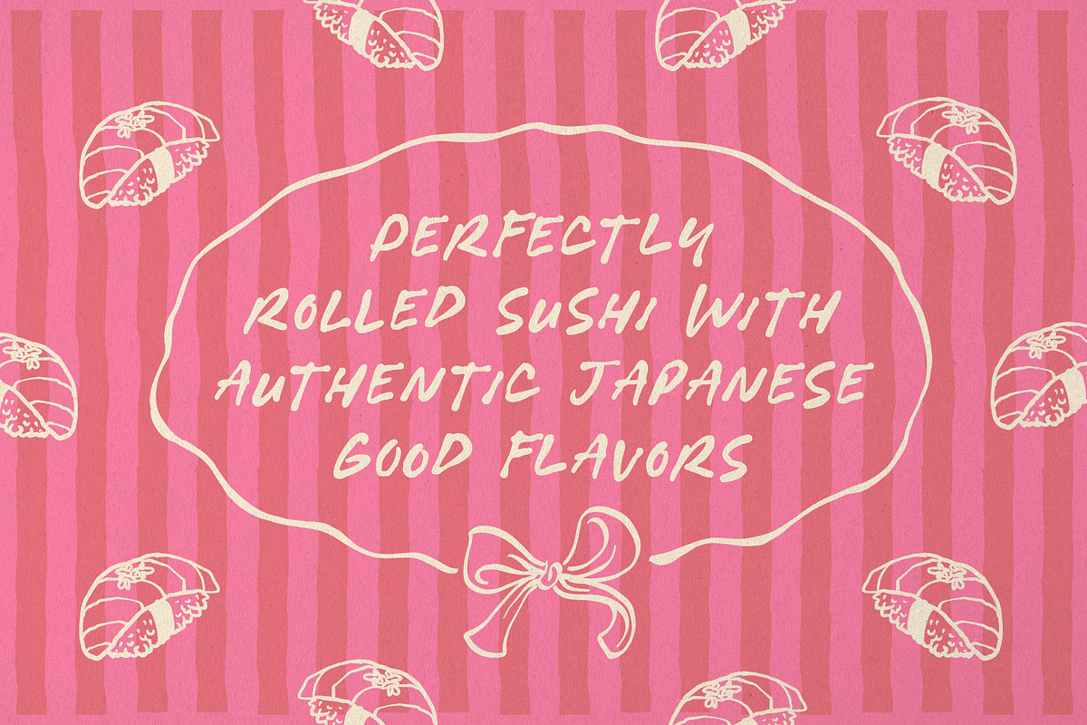 Flavor Story a Lazy Handwriting Font, a Handwritten Font by Blankids Studio (Photo 12 of 13)