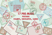 Christmas post creator, a Decorative Illustration by Zimages (Thumbnail 7 of 7)