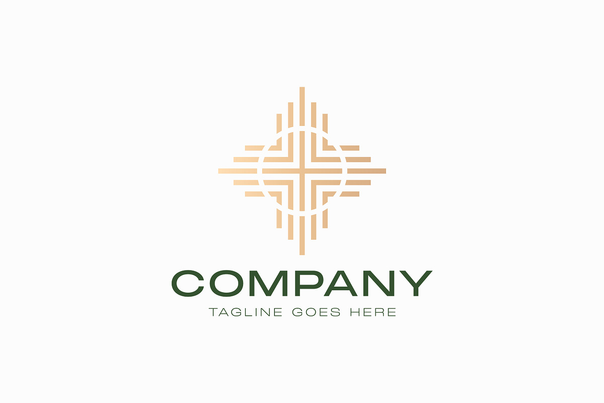 Elegant Geometric Gold Logo, a Branding & Logo Template by Signatoro (Photo 3 of 4)