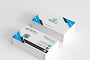 Corporate Business Card, a Business Card Template by GenerousArt (Thumbnail 1 of 5)