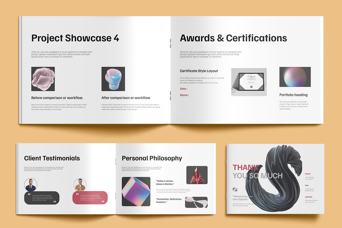 Professional Identity Brand Kit preview 6