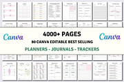 80+ Editable Templates KDP Interior, a Marketing Template by Ink Gallery (Thumbnail 1 of 4)